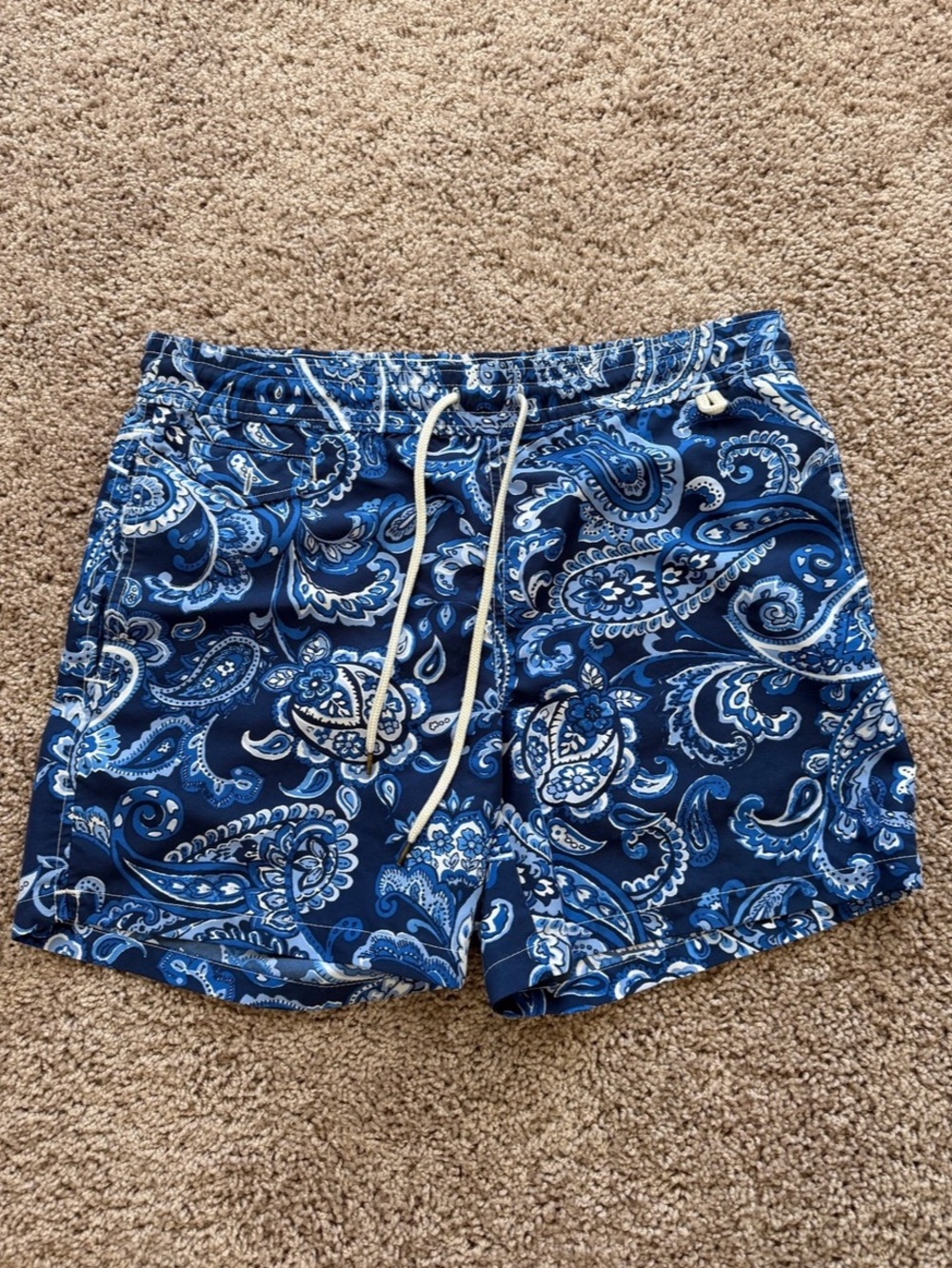 Polo Ralph Lauren Classic Swim Trunk Blue Paisley